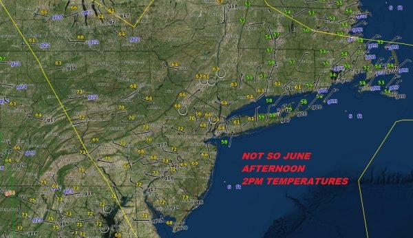 Not So June Afternoon Very Cool Conditions