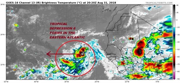 TROPICAL DEPRESSION 6