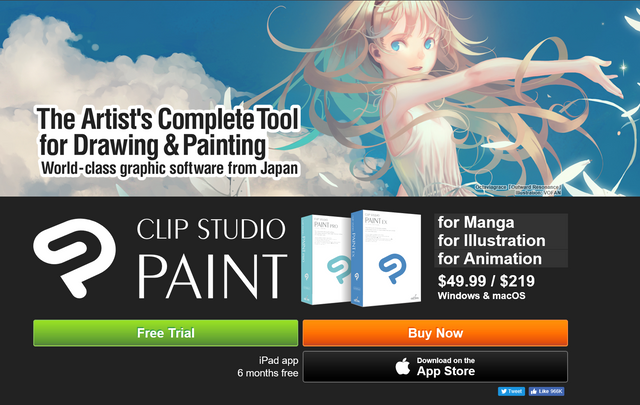 clip studio paint app free