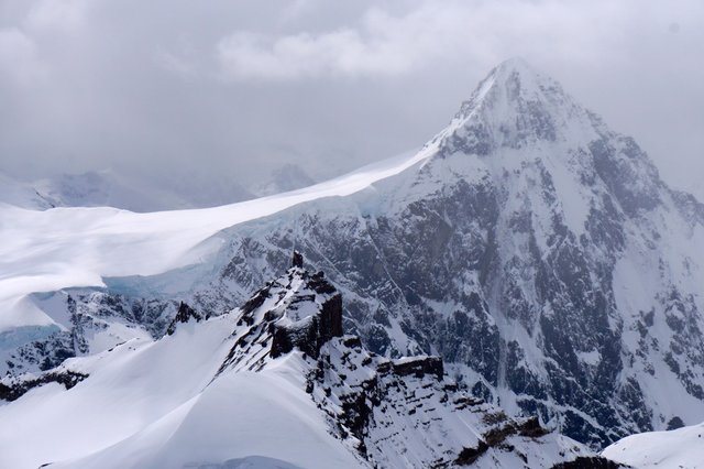 Operation IceBridge missions over Alaska reveal some majestic icescapes, like this image of the Wrangell Mountains in eastern Alaska.