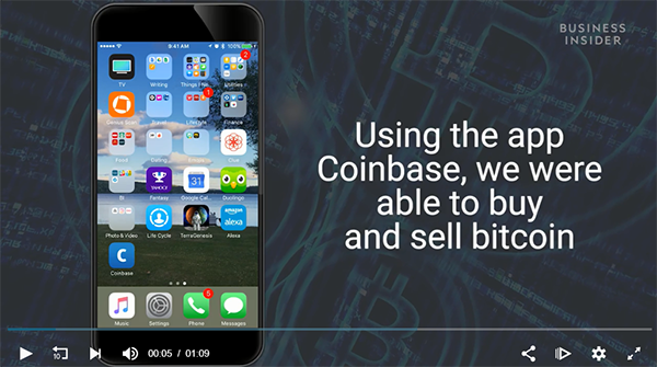 buy bitcoin on coinbase
