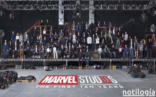 Marvel Studios celebró su décimo aniversario reuniendo a todos sus superhéroes