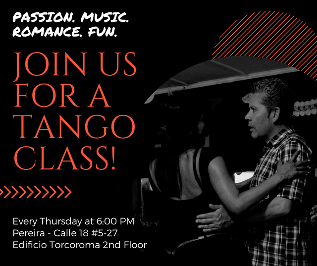 join us for Tango class!