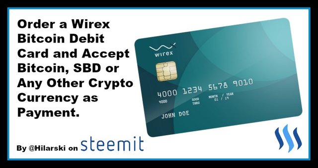 Acc!   ess Your Bitcoin Using The Wirex Bitcoin Debit Card Steemit - 