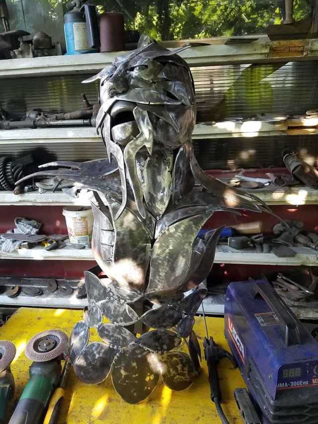 Arte feita com sucata