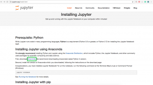 jupyter notebook anaconda tutorial