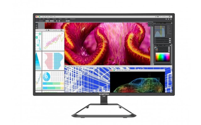 SCEPTRE U275W-4000R 27" 3840x2160 4K UHD IPS LED Widescreen LCD Monitor $199.99 @ Newegg - Save $200.00 (50%)