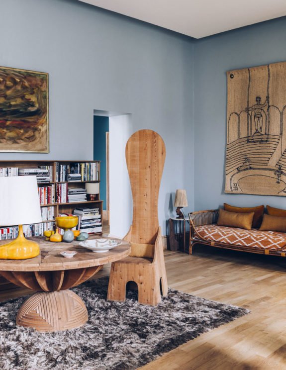 eclectic left bank beauty featured in architectural digest france. / sfgirlbybay