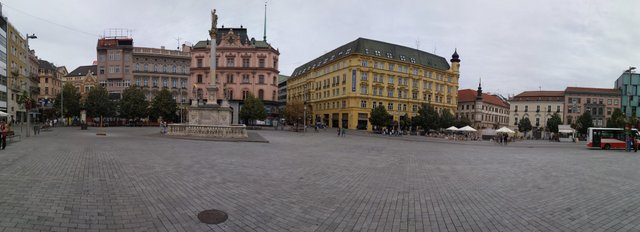 The Freedom square in Brno