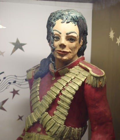 Michael Jackson in the Marzipan museum in Szentendre