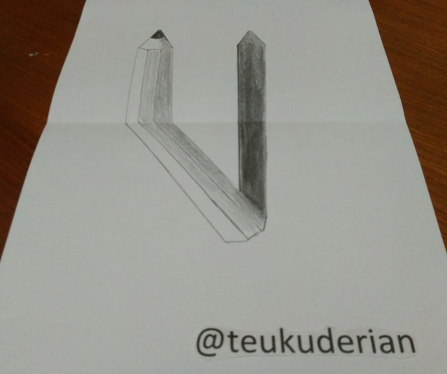 3d Drawing Pencil Optical Illusion Steemit