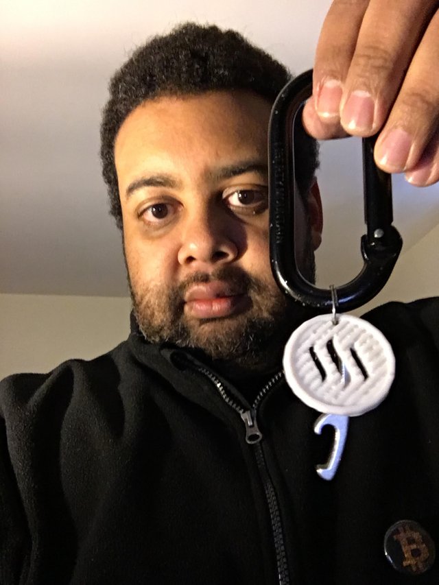 3d Print Simple Steps To Make Your Own Steemit Keychain Steemit