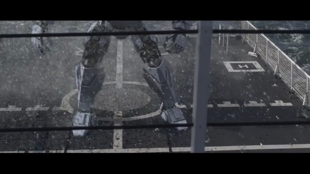 Creating a robot emerging from the Ocean using RealFlow, V-Ray and NUKE