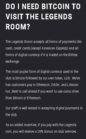 legends room crypto strip club