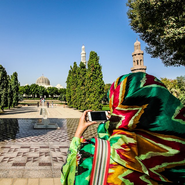Sultan Qaboos Grand Mosque Muscat Oman