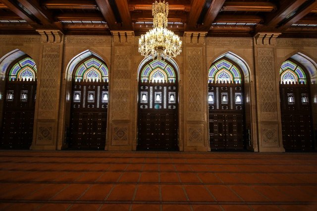 Sultan Qaboos Grand Mosque Muscat Oman