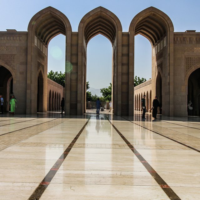 Sultan Qaboos Grand Mosque Muscat Oman