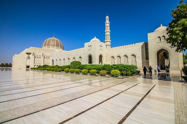Sultan Qaboos Grand Mosque Muscat Oman
