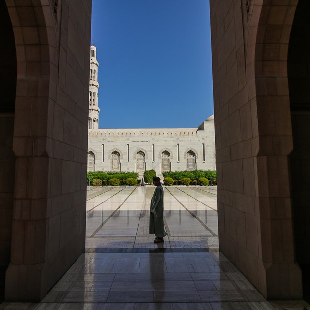 Sultan Qaboos Grand Mosque Muscat Oman
