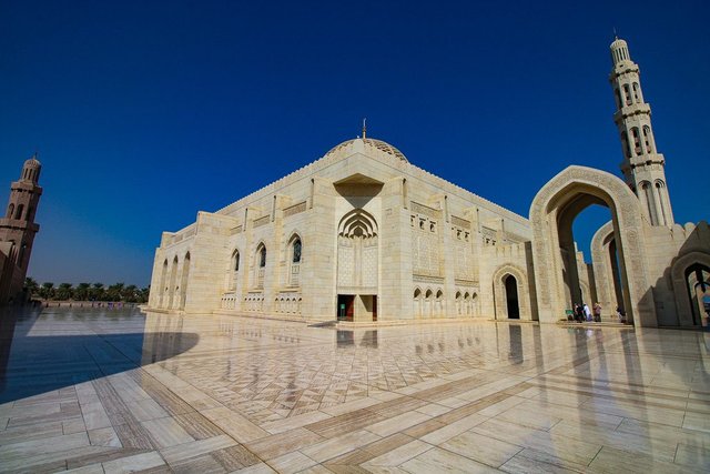 Sultan Qaboos Grand Mosque Muscat Oman