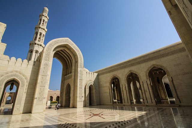 Sultan Qaboos Grand Mosque Muscat Oman