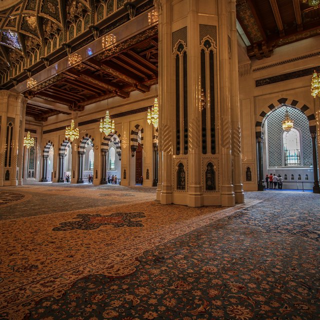 Sultan Qaboos Grand Mosque Muscat Oman