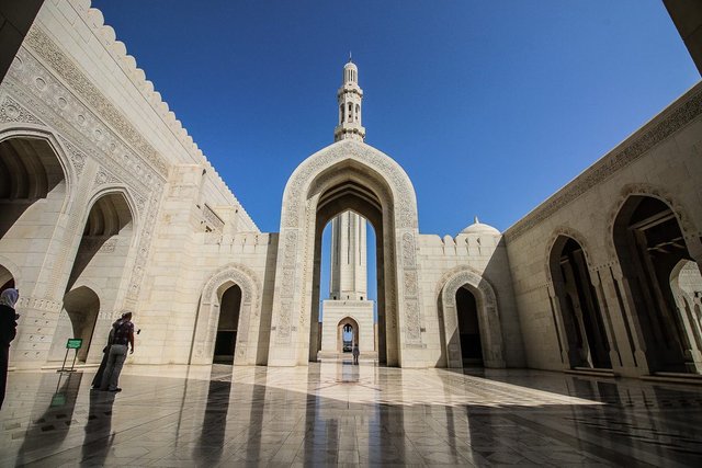 Sultan Qaboos Grand Mosque Muscat Oman