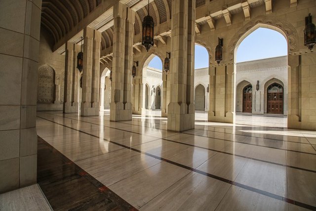 Sultan Qaboos Grand Mosque Muscat Oman