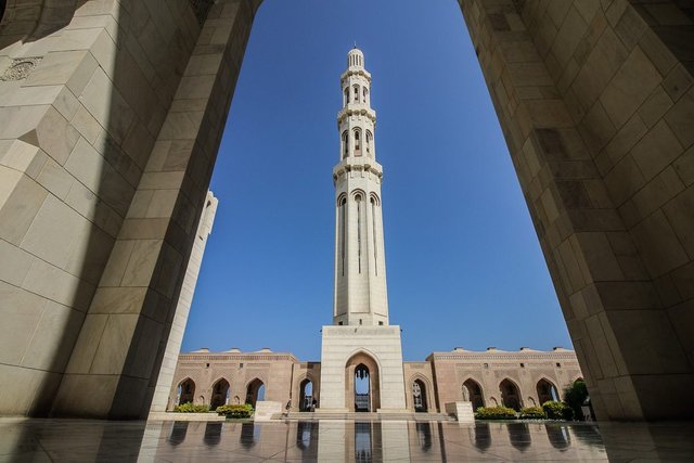 Sultan Qaboos Grand Mosque Muscat Oman