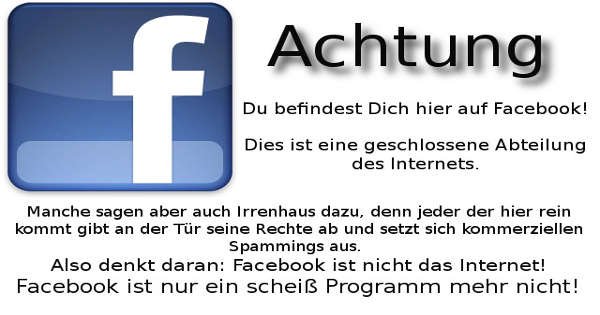 Facebook ist nur ein Programm!