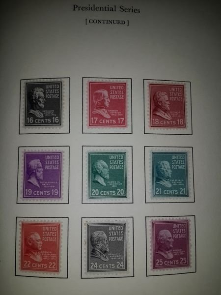 stamps from 1938 pic three