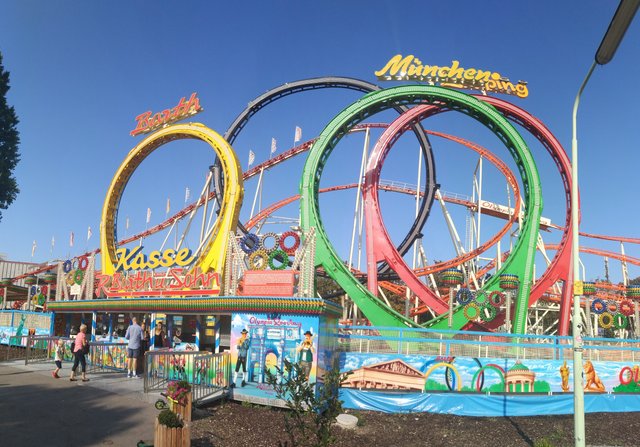 The Olympia Looping in Prater Vienna