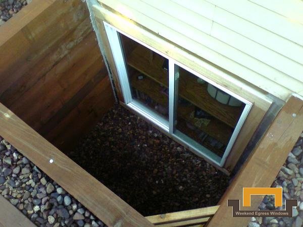 Egress Window Timber Well