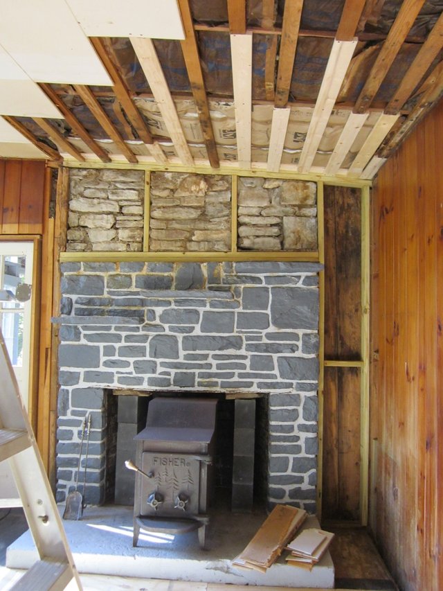 Early Cabin Restoration