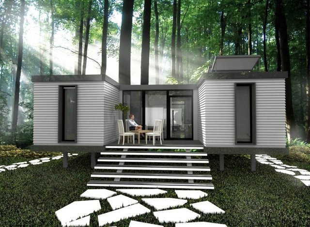 Two Container Home