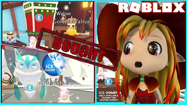 ROBLOX ADOPT ME! ADVENT CALENDAR! BUYING ALL WINTER PETS! PLAYING ALL MINIGAMES