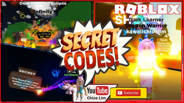 Roblox Ninja Legends Gameplay! Secret Codes and New Midnight Shadow Island!