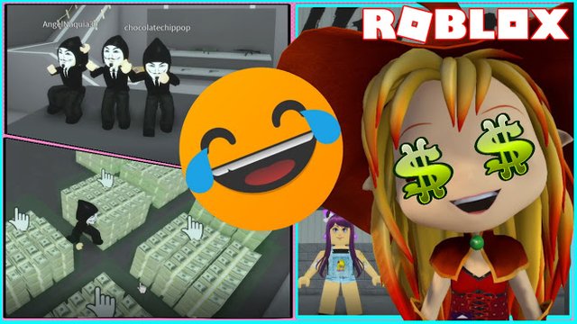 ROBLOX HEIST STORY! The DANCING TROUPE TRIES TO ROB THE BANK!