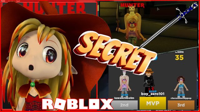 Roblox Manhunt Gameplay! Found a secret area!