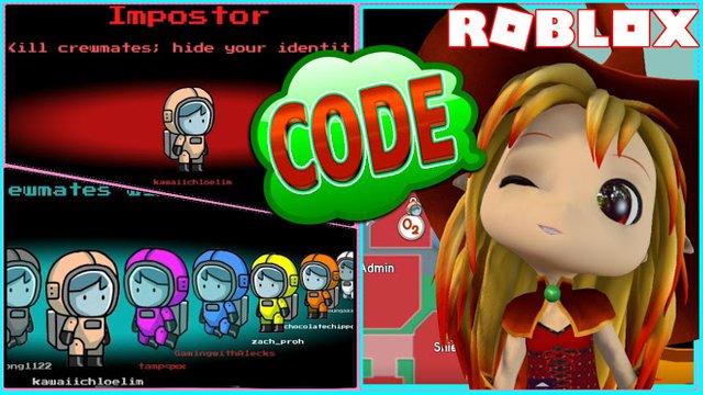 ROBLOX AMONGST US AMONG US! CODE and BEING THE LONE IMPOSTOR