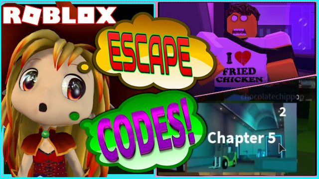 Roblox Gameplay Guesty Codes In Desc Escape New Chapter 5 Factory Steemit - fried chicken code roblox
