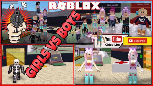Roblox Gameplay Fortnite Tycoon Boys Vs Girl War Shout Out To