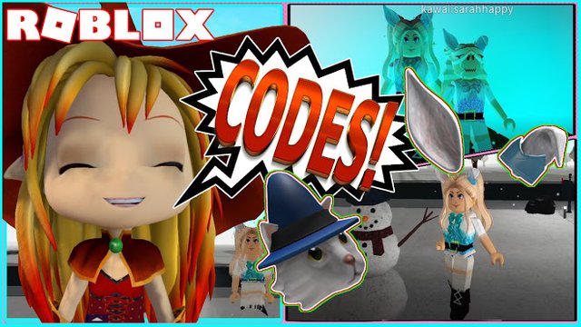 NEW ROBLOX PROMO CODES! ROYAL WINTER RABBIT EARS! WHITE CAT WIZARD HAT