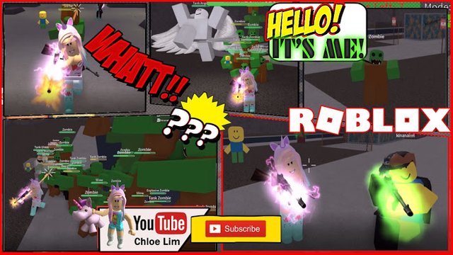 Roblox Gameplay Zombie Attack Playing Hard Mode And Huge Pile