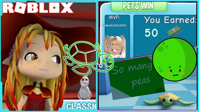 ROBLOX PET ESCAPE 2! I AM A PET TURTLE