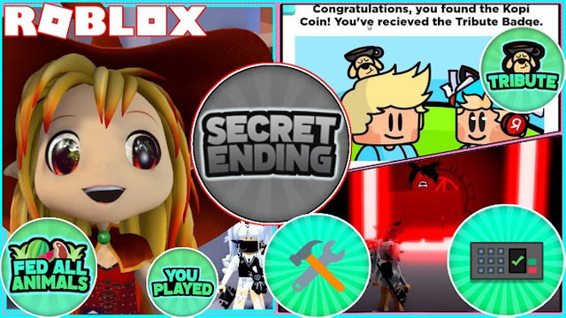ROBLOX ZOO STORY! 6 CODES! 6 BADGES INCLUDING MEETING DEVELOPER AND SECRET ENDING