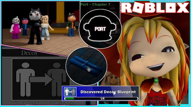 ROBLOX PIGGY! ESCAPE BOOK 2 CHAPTER 7 AND FOUND ABILITY BLUEPRINT