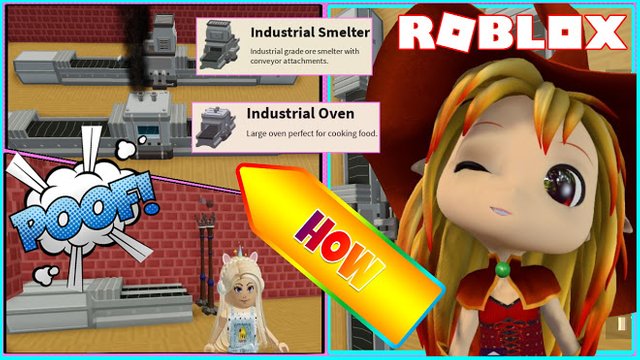 Roblox Sky Block! How to make AUTO totem collector, INDUSTRIAL SMELTER and INDUSTRIAL OVEN!