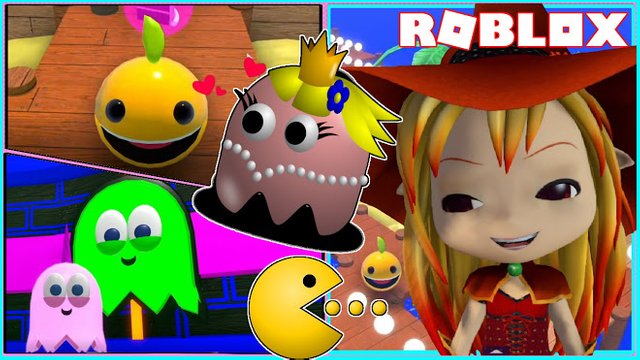 Roblox Pac-Blox! Pac Man and the ghostly adventures on Roblox!