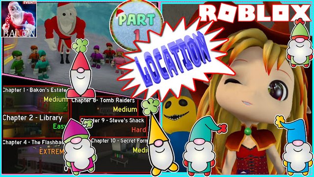 ROBLOX BAKON! CODE! LOCATION OF ALL 6 ELVES IN PART 1 WINTER 2020 EVENT